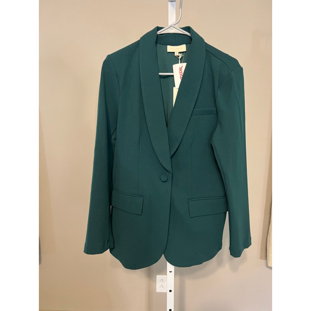 Women's Melloday Blazer Green Size M